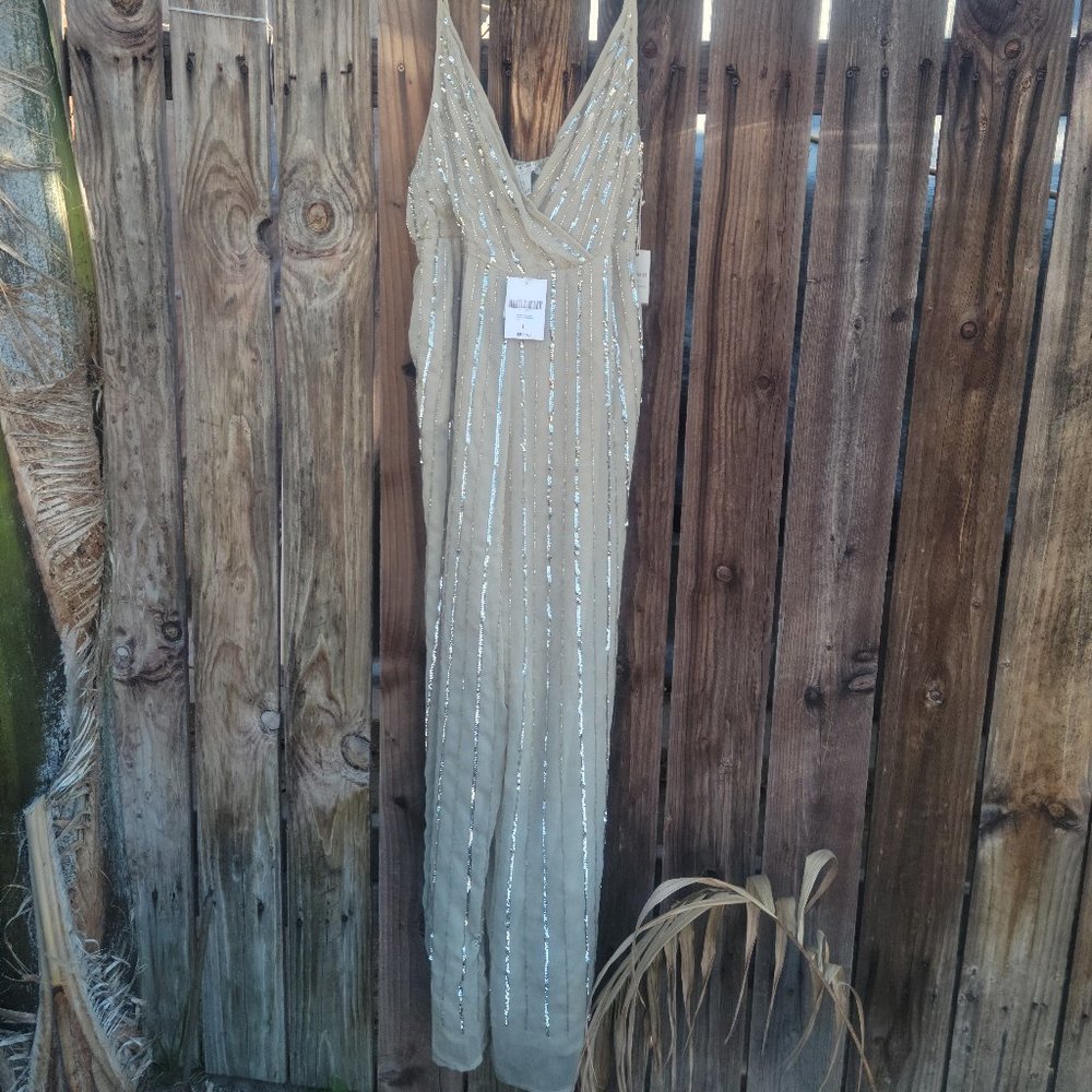 Forever 21 sequin jumpsuit